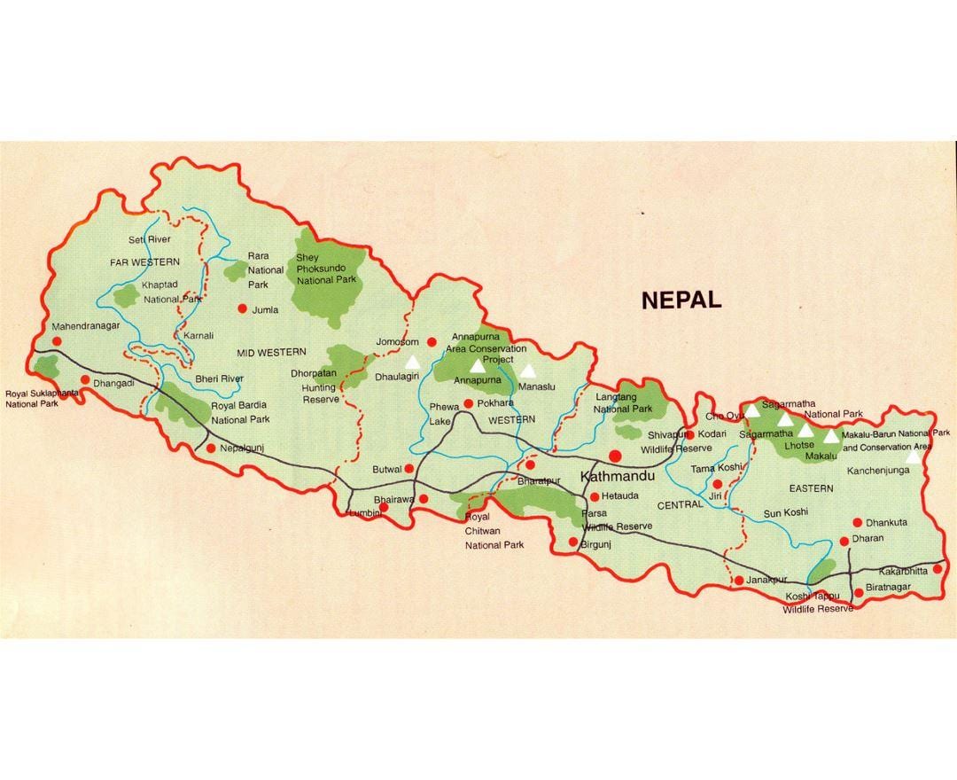 નકશો નેપાળ રેલવે butwal