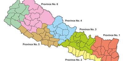 રાજ્ય નકશો નેપાળ